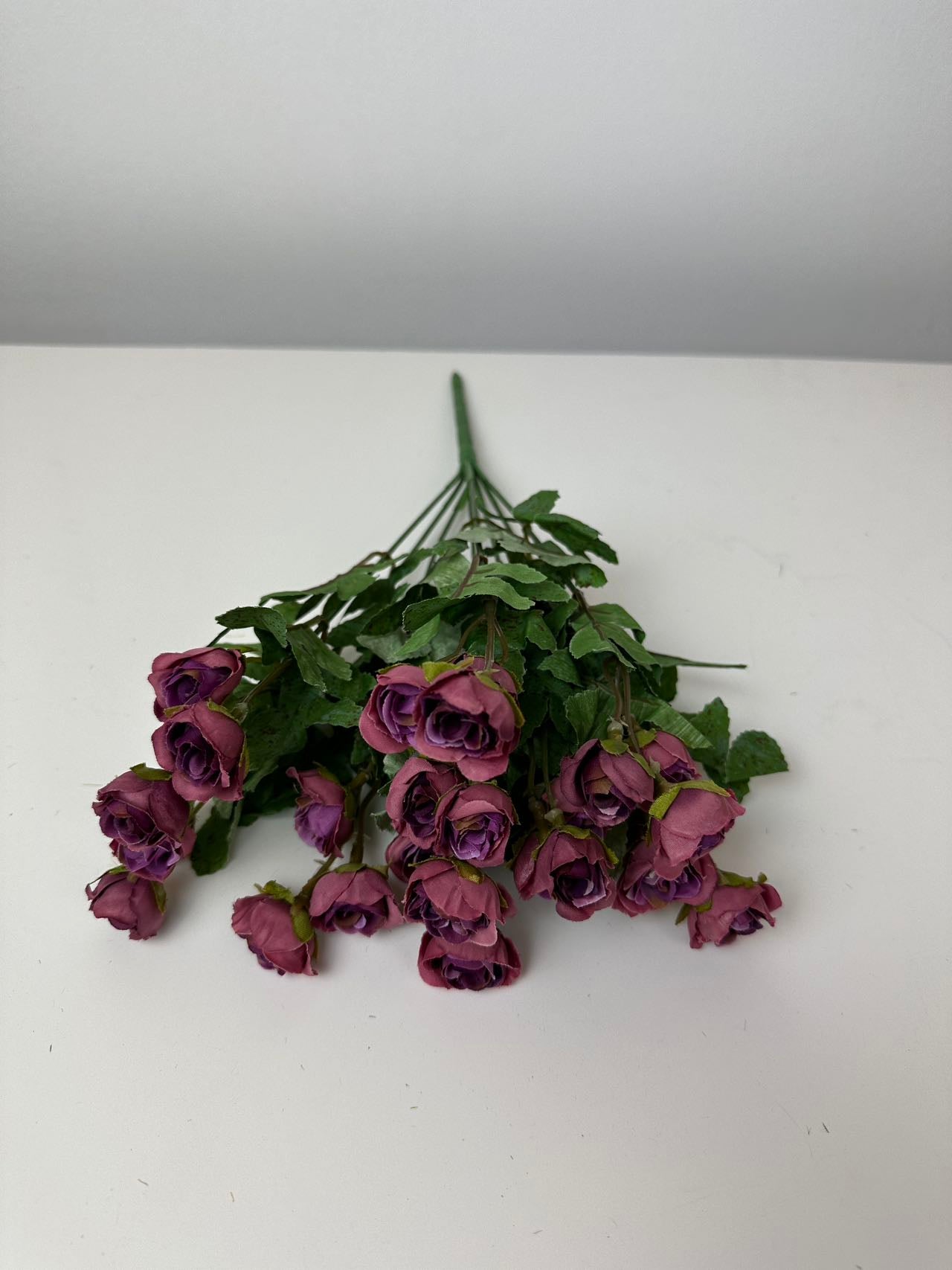 Мини спрей роза тъмнолилава