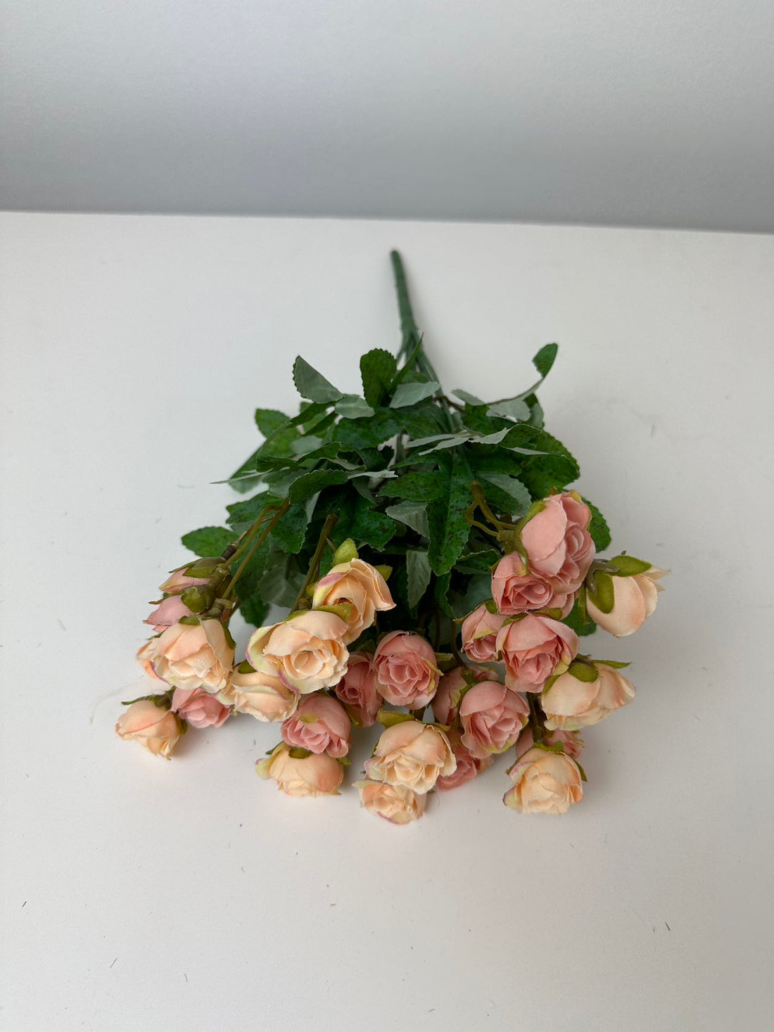 Мини спрей роза праскова