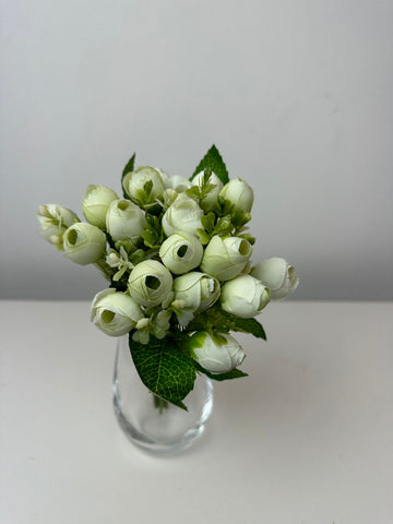 Букет мини божури зелено