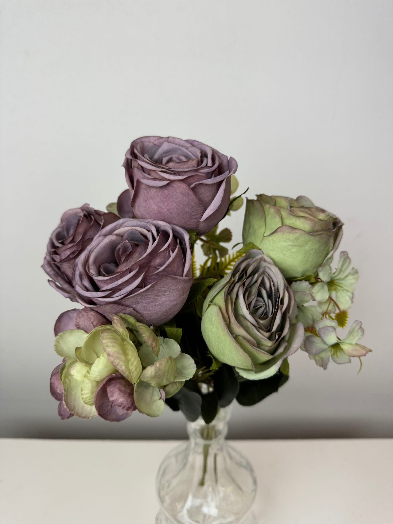 Лилава роза меланж