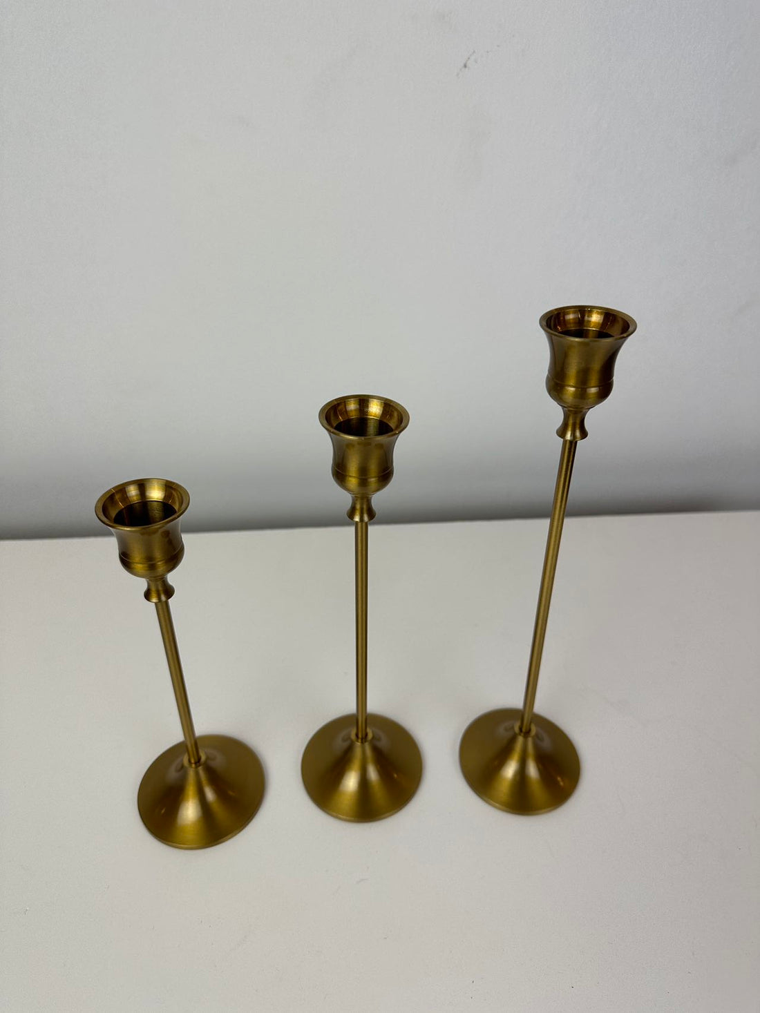 Свещник старо злато