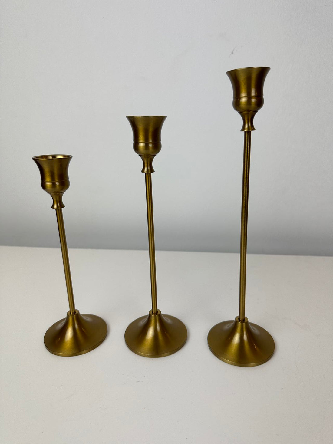 Свещник старо злато