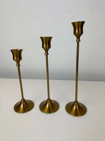 Свещник старо злато