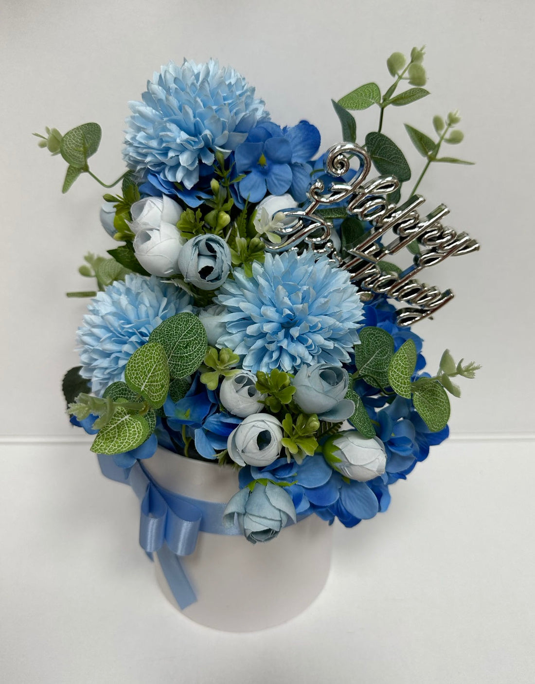 Аранжировка-бутик синева