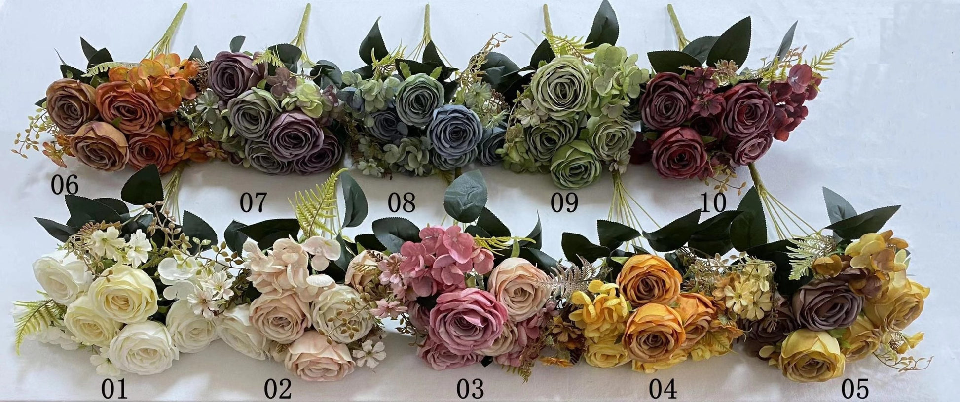 Лилава роза меланж