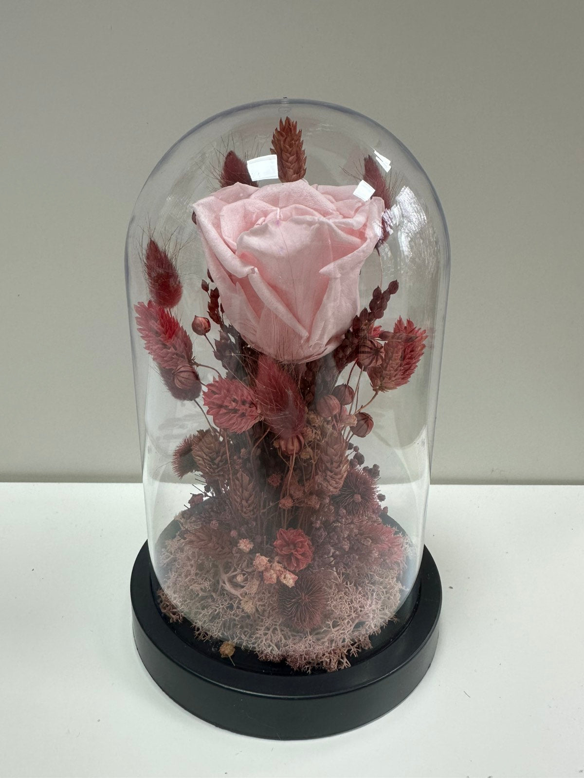 Вечна роза с похлупак