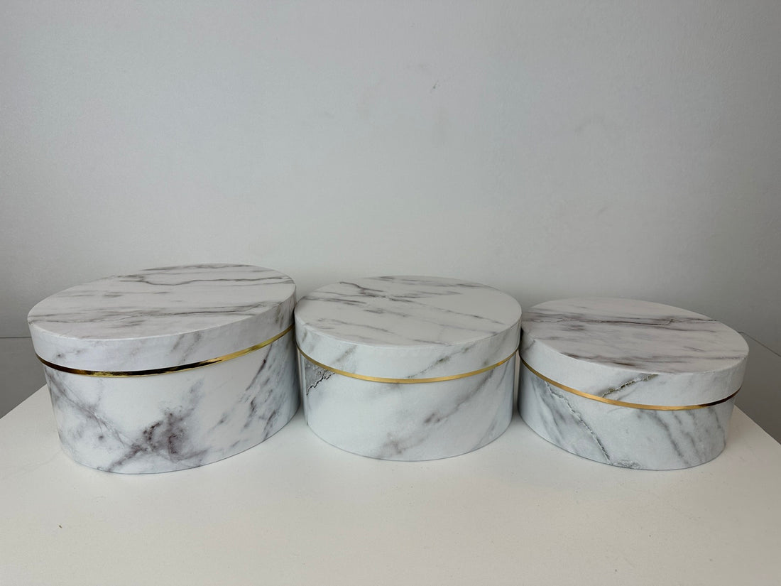 Кутии мрамор комплект