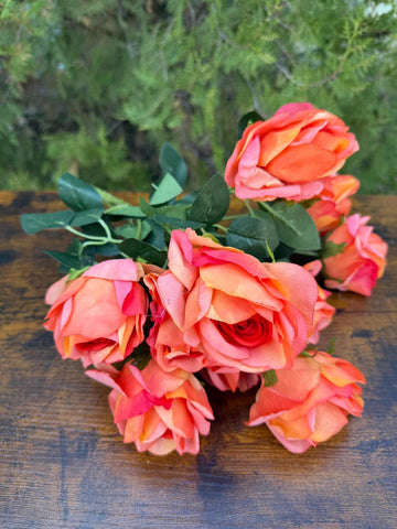 Отворена роза 10 глави